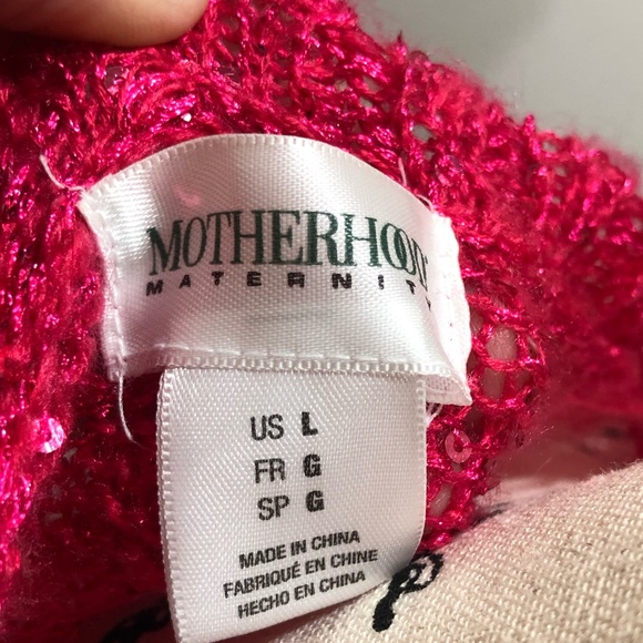 Women’s Long Sleeve Sequin Sweater- Motherhood Maternity - $15 - Picture 6 of 6